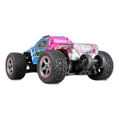 6. Amewi Hyper Go MAX20 Monster Truck Li-Po 750mAh niebieski/różowy