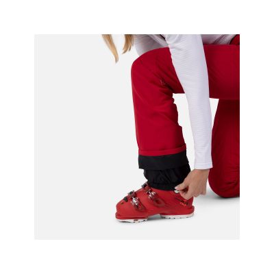 7. Spodnie Rossignol W Blackside Pant czerwony