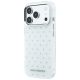 2. Etui Karl Lagerfeld IML Rhinestones Allover and Electroplated Logo na iPhone 17 Pro / 18 Pro - białe