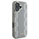 4. Etui DKNY Checkered Pattern Magsafe na iPhone 16 - beżowe