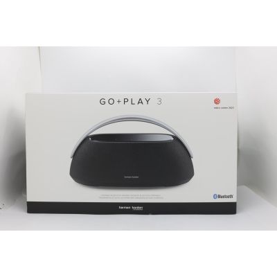 10. Harman/Kardon Go + Play 3 Przenośny głośnik stereo Czarny 160 W