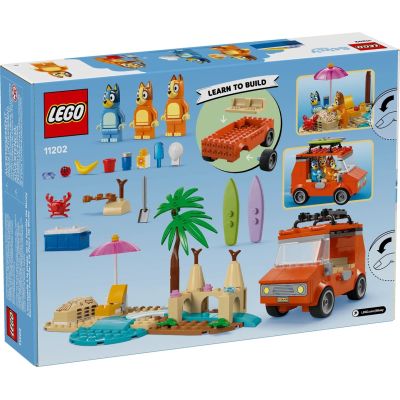 5. LEGO Bluey 11202 Blue i rodzinna wycieczka samochodem