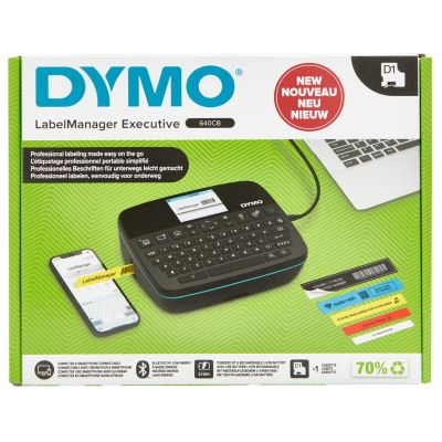 9. DYMO LabelManager 640CB 6/9/12/19/24mm D1 Taśma Qwerty