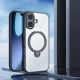3. Etui Dux Ducis Aimo Mag z pierścieniem magnetycznym i podstawką na iPhone 17 – czarne