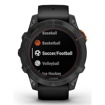 26. Zegarek sportowy Garmin Fenix 7 Pro Solar Edition Slate Grey / Black Band