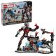 12. LEGO MARVEL SUPER HEROES 76314 Kapitan Ameryka: Wojna bohaterów — bitwa