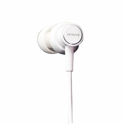 2. Aiwa ESTM-500WT słuchawki/zestaw słuchawkowy Przewodowa Douszny Połączenia/muzyka Biały