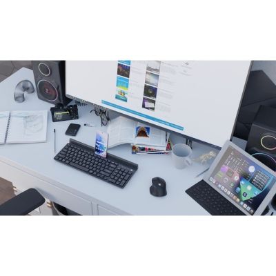 6. NATEC KLAWIATURA BEZPRZEWODOWA FELIMARE US SLIM BLUETOOTH+2.4GHZ UCHWYT NA TABLET/SMARTFON NKL-1973