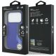 8. Etui BMW M Silicon Vertical Logo MagSafe na iPhone 17 Pro - granatowe
