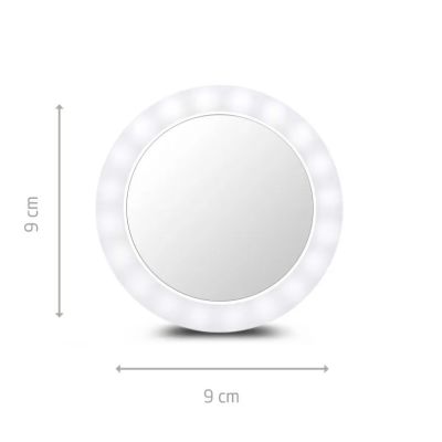 3. Lusterko kosmetyczne Ecomed by Medisana CM-20E z podświetleniem do selfie/blogów