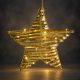 4. GWIAZDA DEKORACYJNA 20LED 30CM ZŁOTY