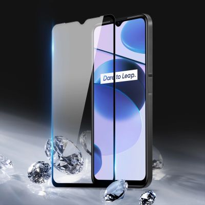 4. Dux Ducis 9D Tempered Glass wytrzymałe szkło hartowane 9H na cały ekran z ramką Realme C35 czarny (case friendly)