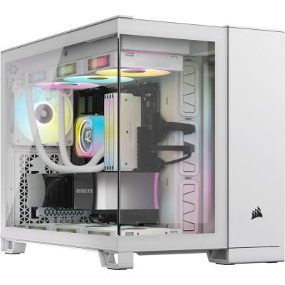 9. Obudowa Corsair 2500X RGB ICUELINK WHITE