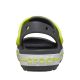 3. Sandały dla dzieci Crocs Crocband Cruiser szaro-zielone 209424 1NJ