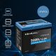 3. Qoltec Akumulator LiFePO4 Litowo-Żelazowo-Fosforanowy | 12.8V | 50Ah | 640Wh| BMS