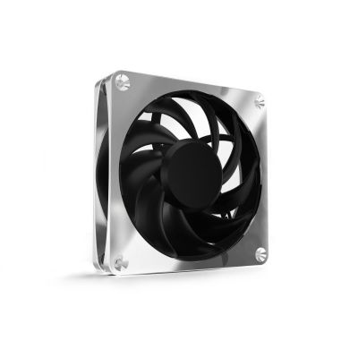 7. Alphacool Apex Stealth Metall Obudowa komputera Wentylator 12 cm Chrom 1 szt.