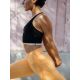 6. Biustonosz treningowy ze średnim wsparciem damski 4F