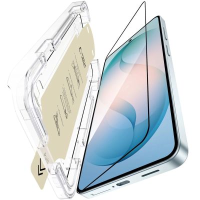 3. Szkło antyrefleksyjne Tech-Protect Quick Set AR+ na Samsung Galaxy S26 + - czarne