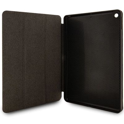 3. Etui Karl Lagerfeld Saffiano Monogram Ikonik na iPad 10.2" 2019 (7 gen.) Folio Magnet Allover Cover - czarne