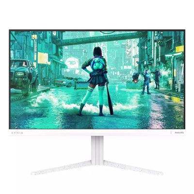13. Philips Evnia 3000 24M2N3201PL/00 monitor komputerowy 60,5 cm (23.8") 1920 x 1080 px Full HD LCD Biały