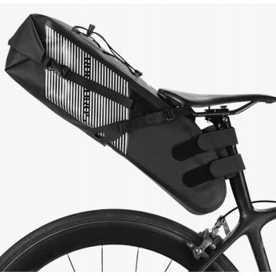 Rockbros torba podsiodłowa rolowana 10l czarna