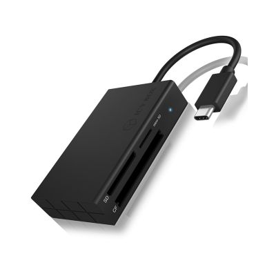6. ICY BOX IB-CR401-C3 czytnik kart USB 3.2 Gen 1 (3.1 Gen 1) Type-C Czarny