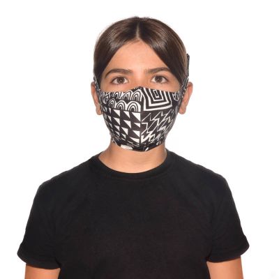 2. Maseczka dla dzieci BUFF® FILTER MASK BAWE BLACK 126645 999 10 00