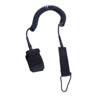 2. Linka zabezpieczająca do deski Enero SUP 9 czarna spiralna 275 cm - 1033211