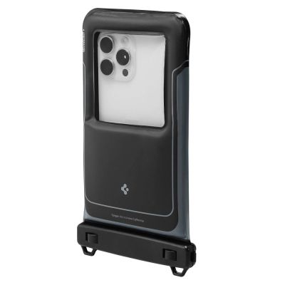 5. Etui Spigen A611P 2-pack wodoodporne - czarny mat