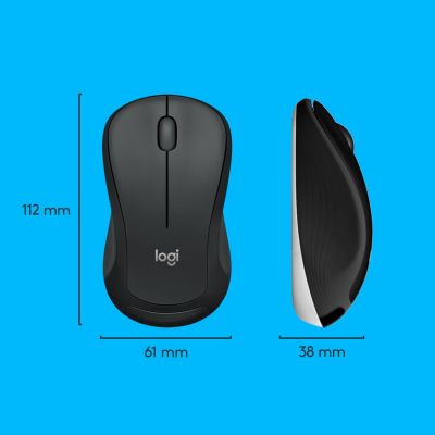 27. Zestaw klawiatura + mysz membranowa Logitech MK540 920-008685 (USB;  kolor czarny; optyczna; 1000 DPI)