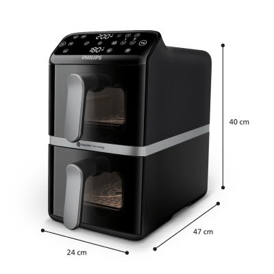 Philips 4000 series NA461/00 Ovi Stacked Dual Basket seria 4000