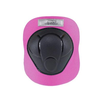 9. Ochraniacze zestaw Nils Extreme czarno-różowy H210 rozmiar M