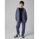 6. Bluza dresowa loose z kapturem chłopięca 4F 4FJRSS26TSWSM3051-33S