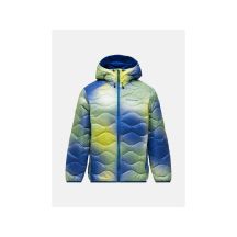 Kurtka puchowa męska PEAK PERFORMANCE M Helium Aop Down Hood Jacket kolor multikolor - XL