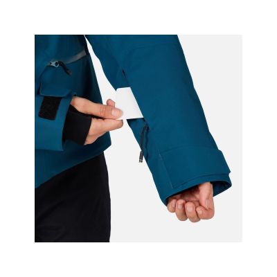 5. Kurtka narciarska damska ROSSIGNOL W ROCHRUN INSULATED JKT niebieska