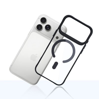 5. Etui 3mk Satin Armor MagCase na iPhone 17 Pro - przezroczysto czarne