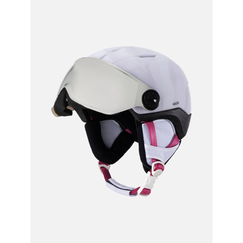 2. Kask narciarski ROSSIGNOL Whoopee Visor IMPACTS biały