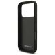 7. Etui Mercedes AMG Leather Debossed Lines Logo na iPhone 18 Pro / 17 Pro - czarne