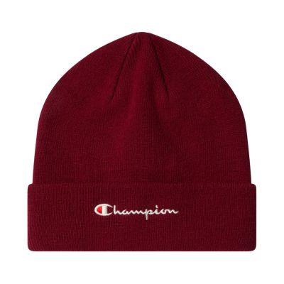Czapka Champion Beanie Cap bordowa 806064 RS522