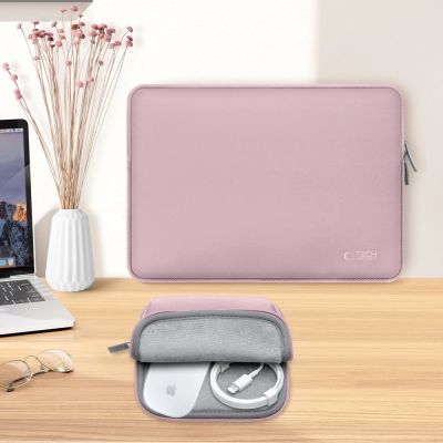 6. Torba na laptopa 15-16" Tech-Protect Neoslim - różowa