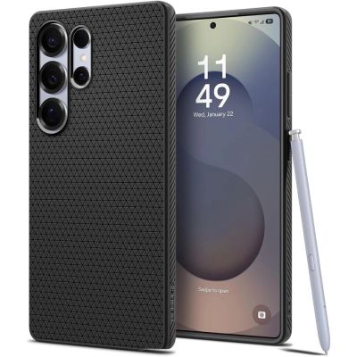 Etui Spigen Liquid Air na Samsung Galaxy S25 Ultra - czarne