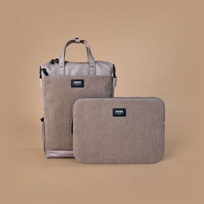 4. Port Designs MILANO II plecak City backpack Brązowy