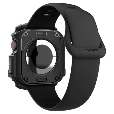 3. Etui Spigen Rugged Armor na Apple Watch 10 46 mm - czarne