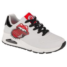 Skechers Uno-Rolling Stones Single 177965-WBK Białe 35,5