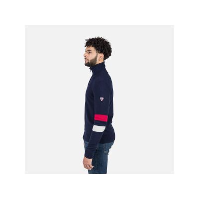 13. Sweter Rossignol Signature Hz Knit granatowy