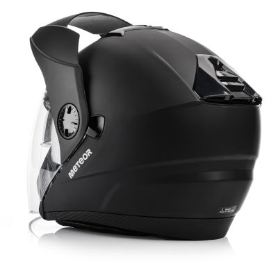 12. Kask motocyklowy Meteor Hekato L 59-60 cm czarny