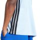 6. Koszulka męska adidas Essentials 3 Stripes niebieska JE6397