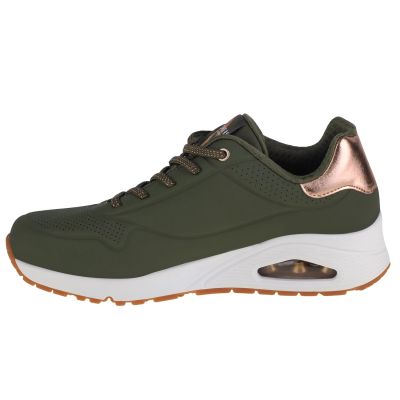 2. Skechers Uno-Shimmer Away 155196-OLV Zielone 36