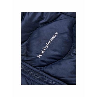 3. Kurtka puchowa juniorska Peak Performance Jr Helium Down Hood Jacket kolor granatowy