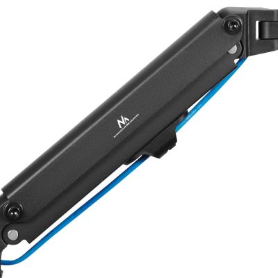7. MACLEAN UCHWYT NAŚCIENNY MONITORA 17"-27" SPRĘŻYNA GAZOWA MAX 7KG MC-458